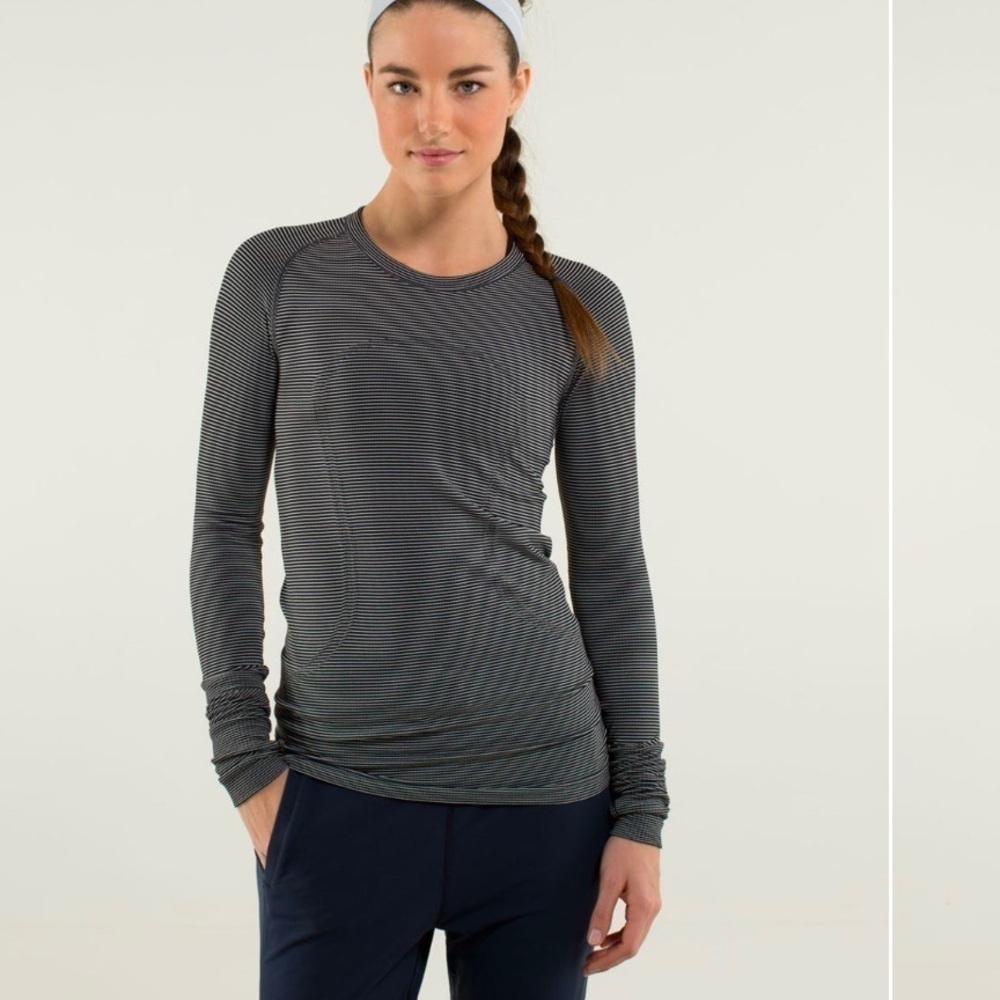 Lululemon Run: Swiftly Tech Long Sleeve Crew top size 8